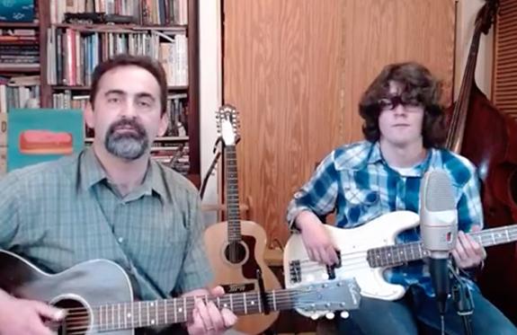 Father-son duo will perform together virtually on Saturday, August 22, at 7 p.m. for the Black Hawk Folk Society.