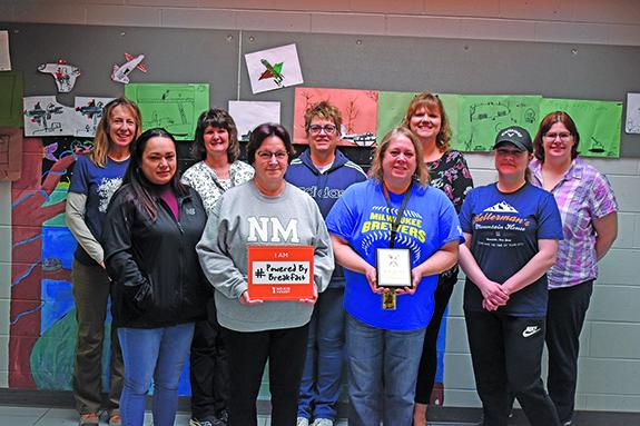 Wautoma Area School District celebrates breakfast heroes